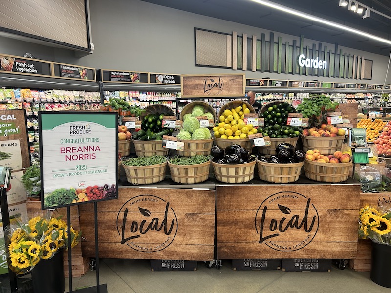 Photos The produce department of The Giant Co.'s Breanna Norris The